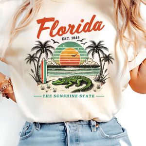 florida alligator sunset